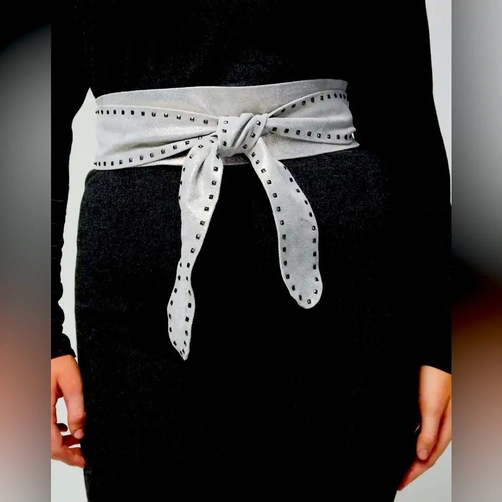 NWT WHBM Soft Studded Obi Belt